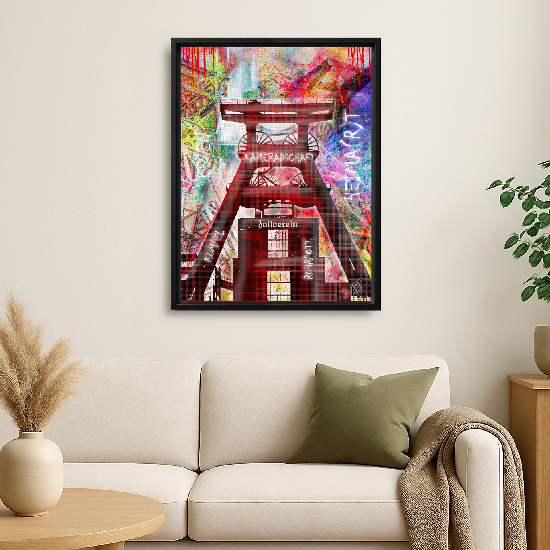 Förderturm S-ART by Shary