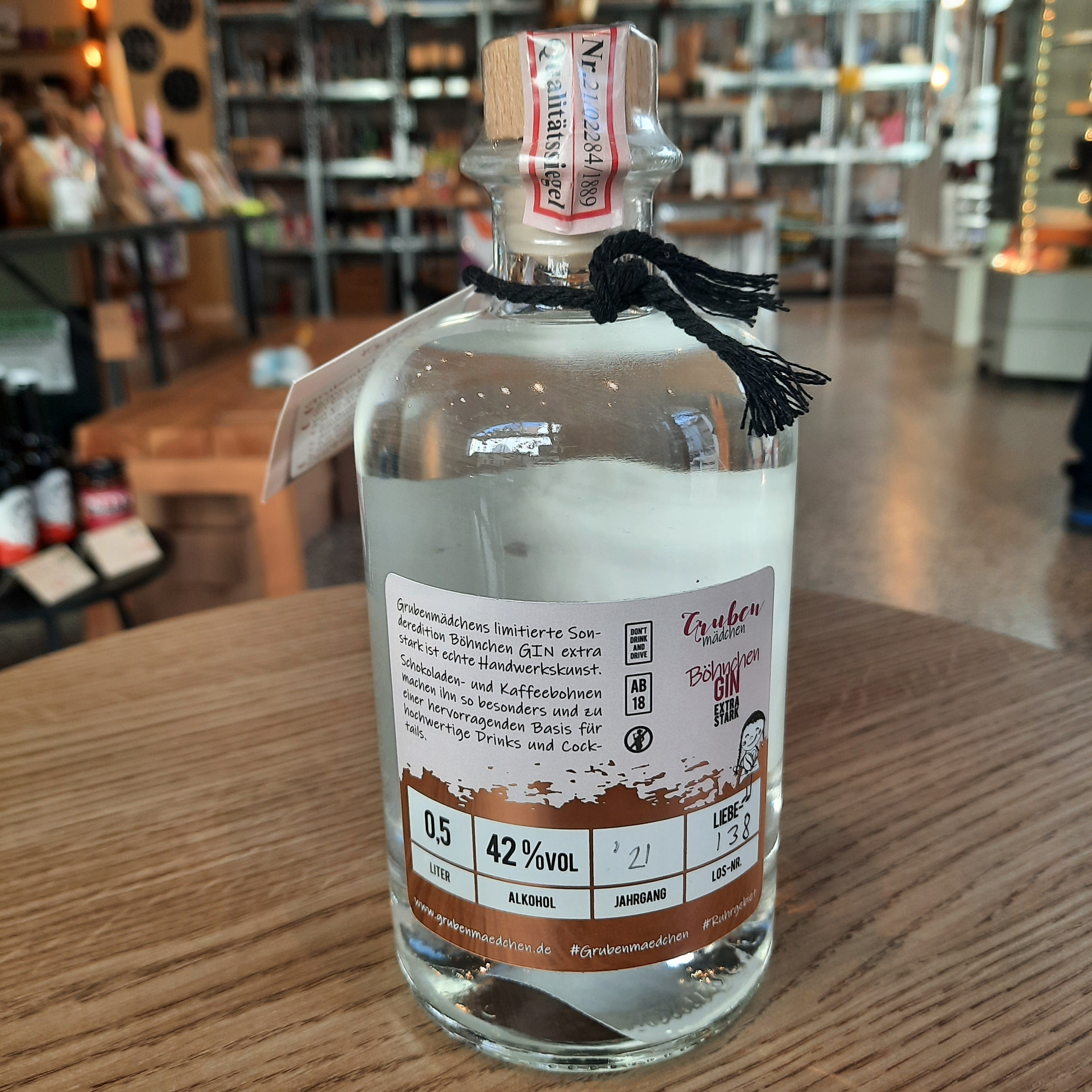 Grubenmädchen Böhnchen Gin 500ml (42% vol)