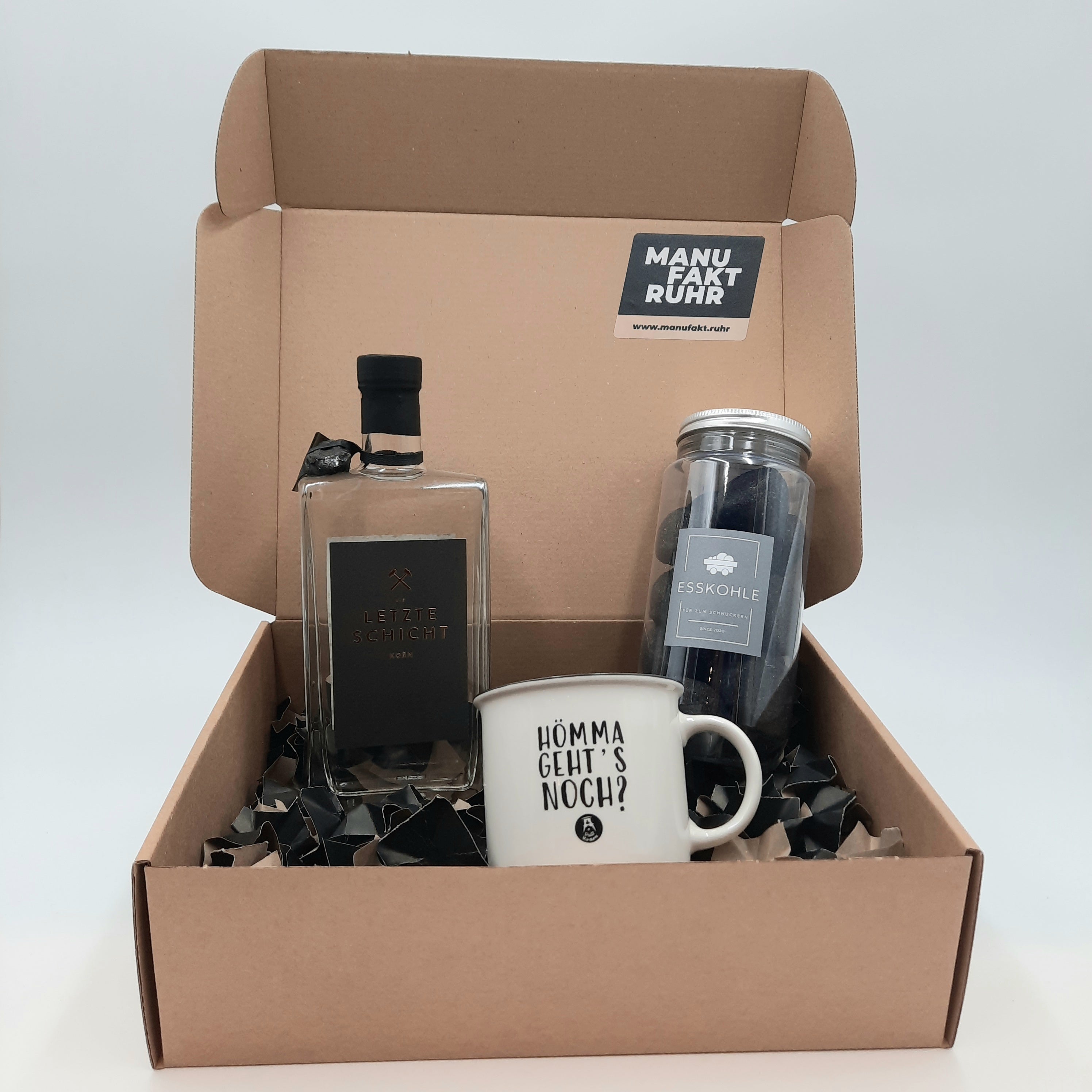 Geschenkbox Kohle