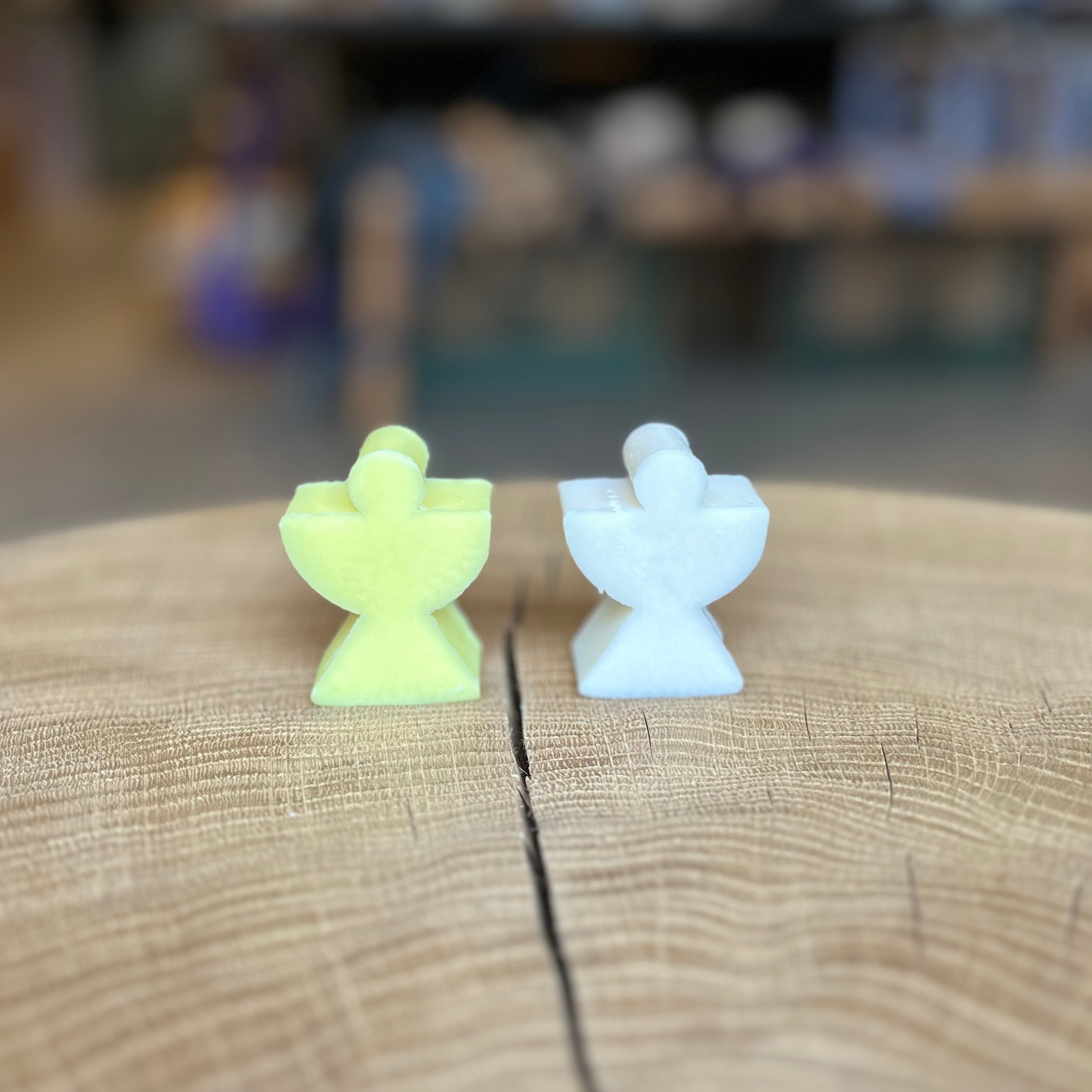 Handgemachte Engel Seife mit Honig oder Kokos von Lebenshilfe Witten, natürliche Pflege-Seife in Engel-Form, ca. 25g, ideal als Geschenk oder für empfindliche Haut