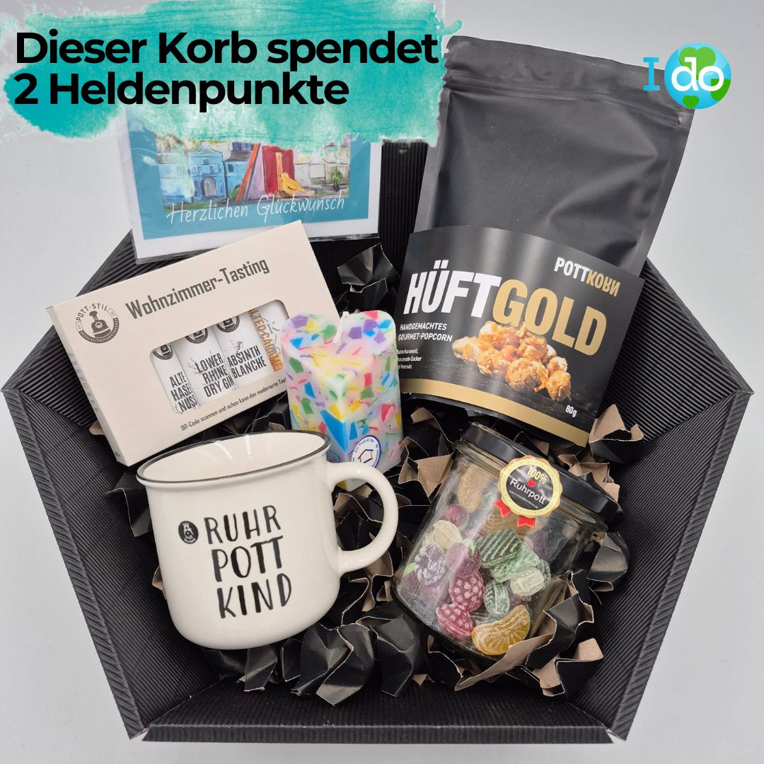 Geschenkkorb Herzlichen Glückwunsch