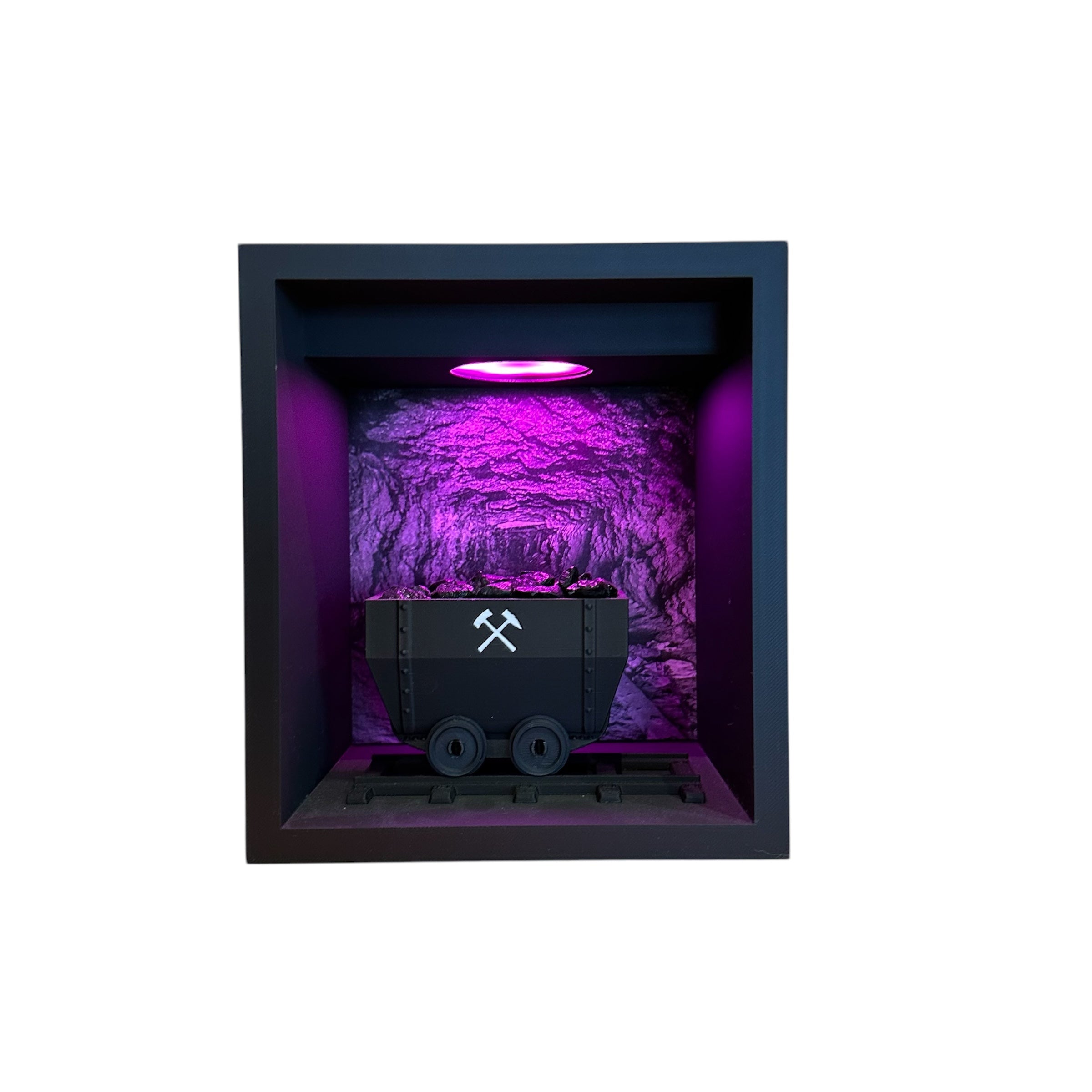 Kohlestollenkasten Farbe Lila