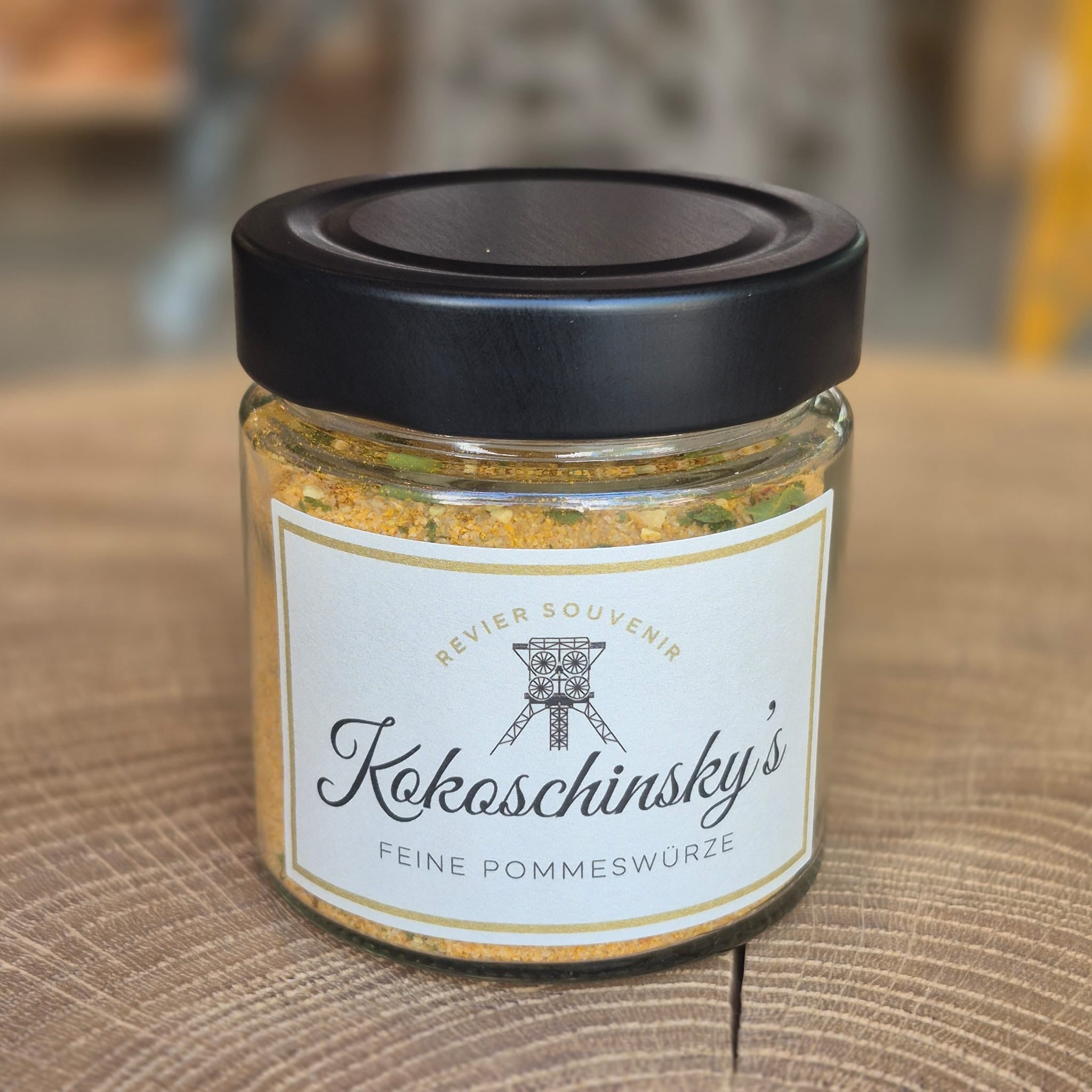 Kokoschinskys Feine Pommeswürze im Glas