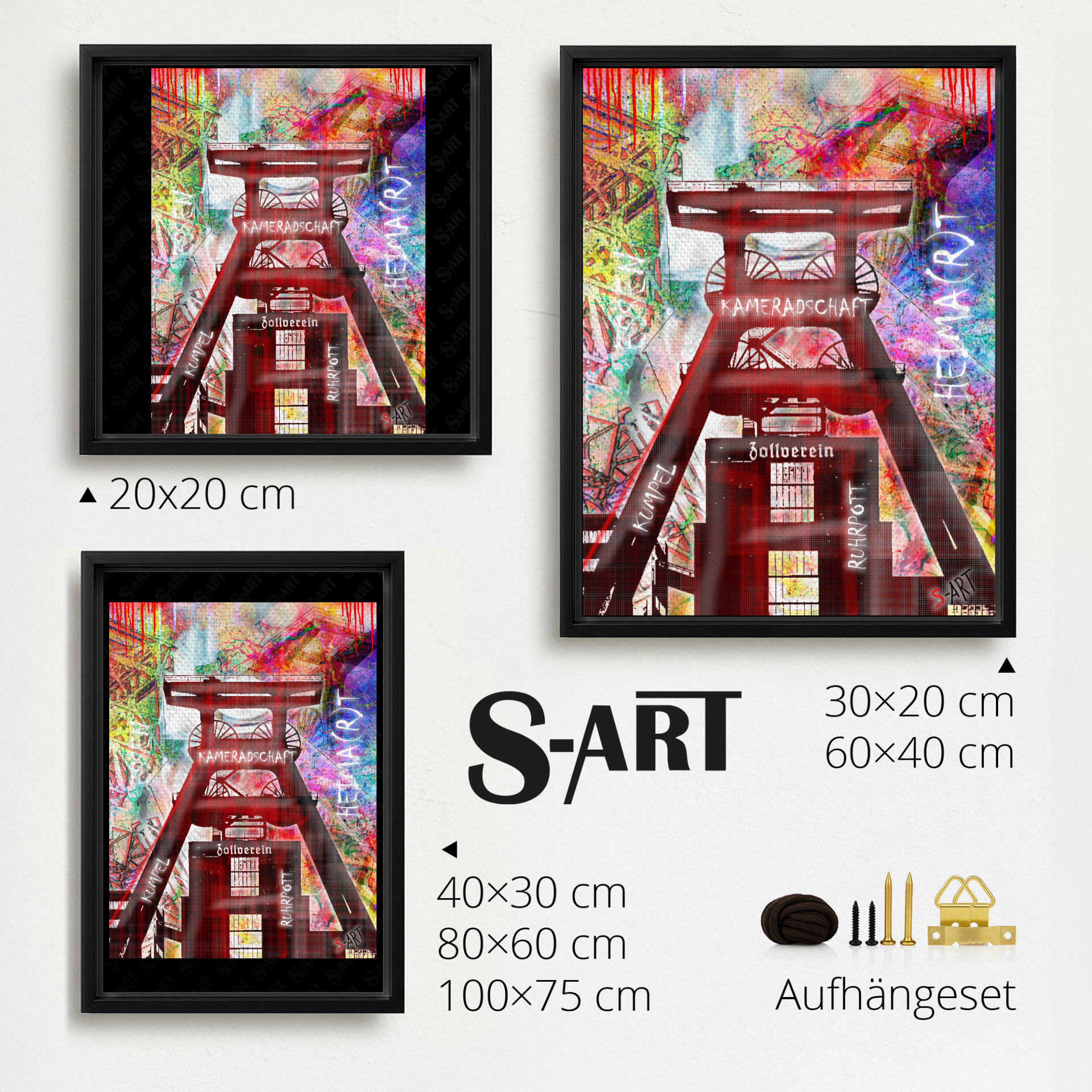 Förderturm S-ART by Shary