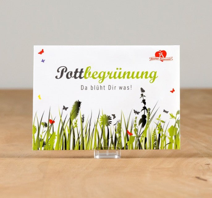 Pottbegrünung