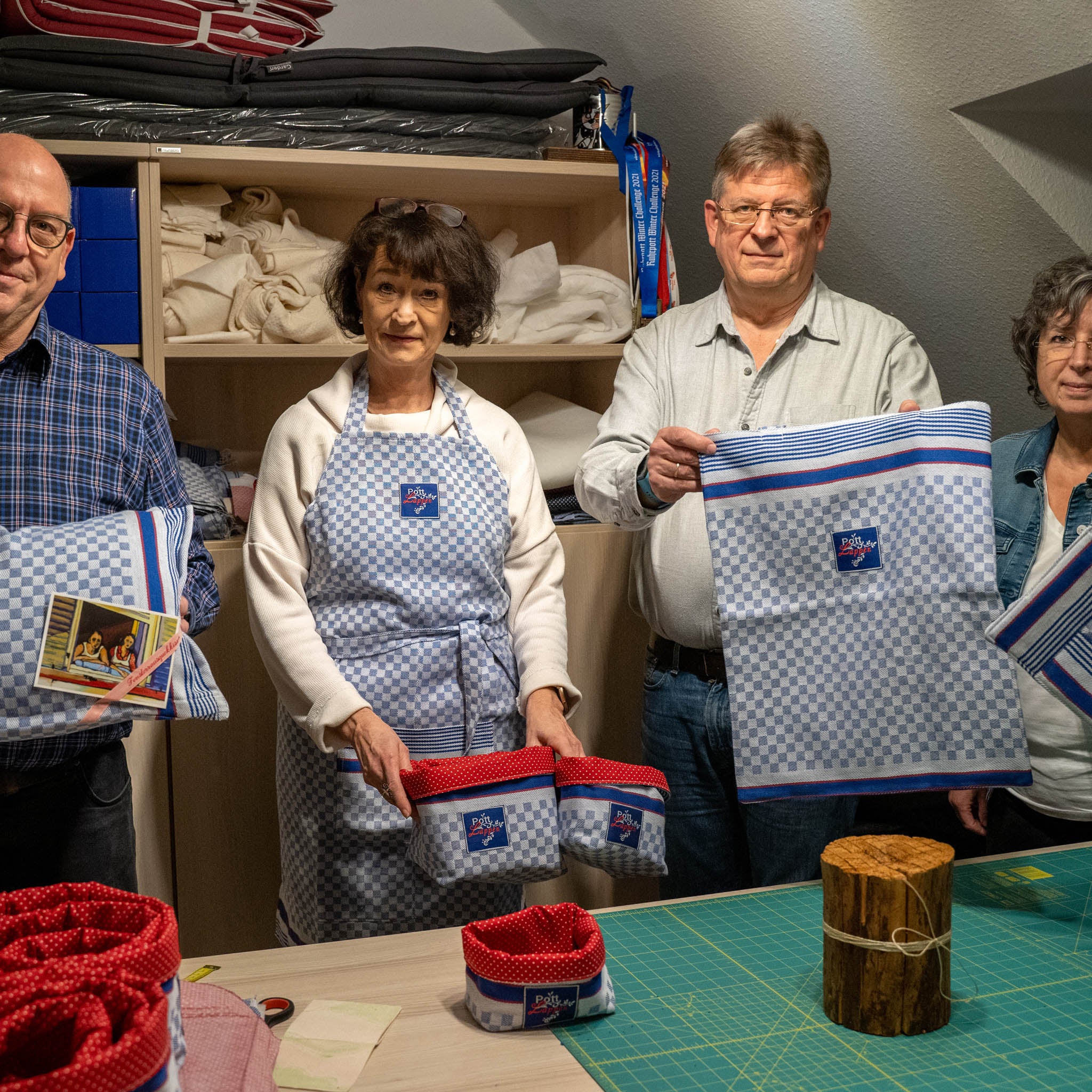 Pottlappen Gründer.