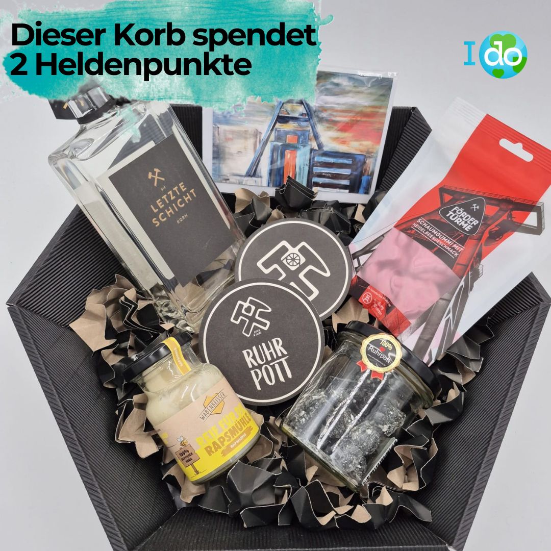 Geschenkkorb Verabschiedung