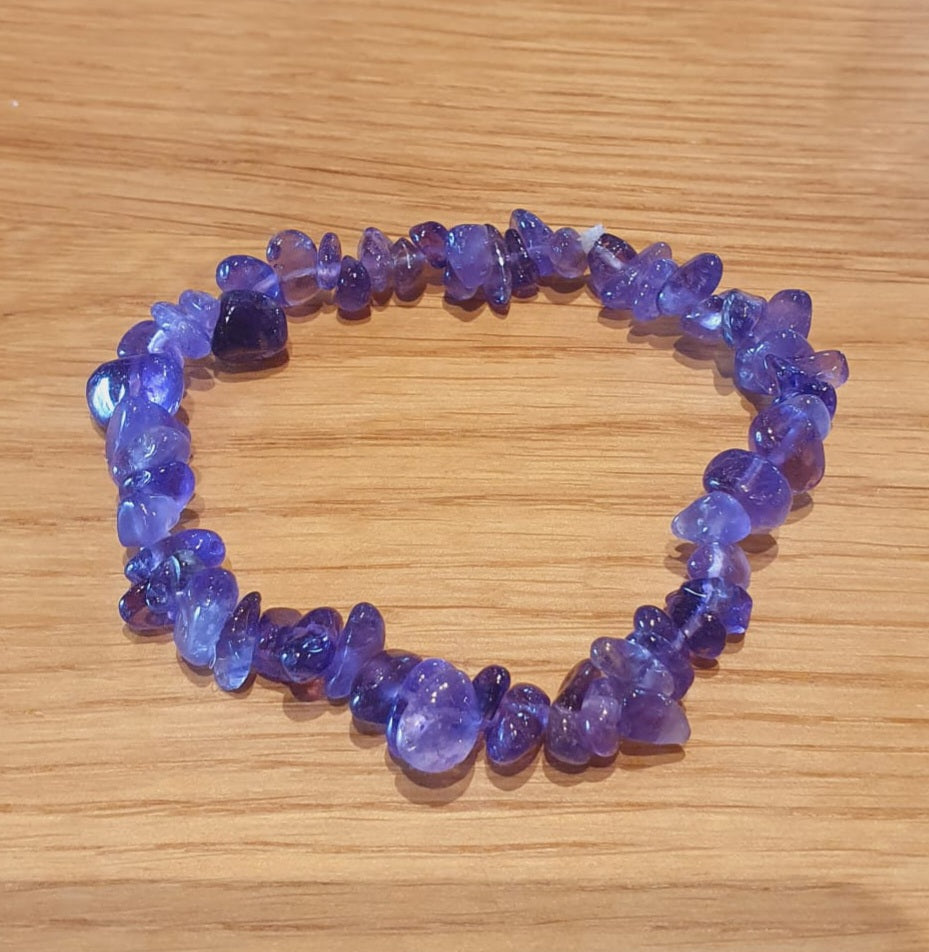 Naturstein Armband Amethyst