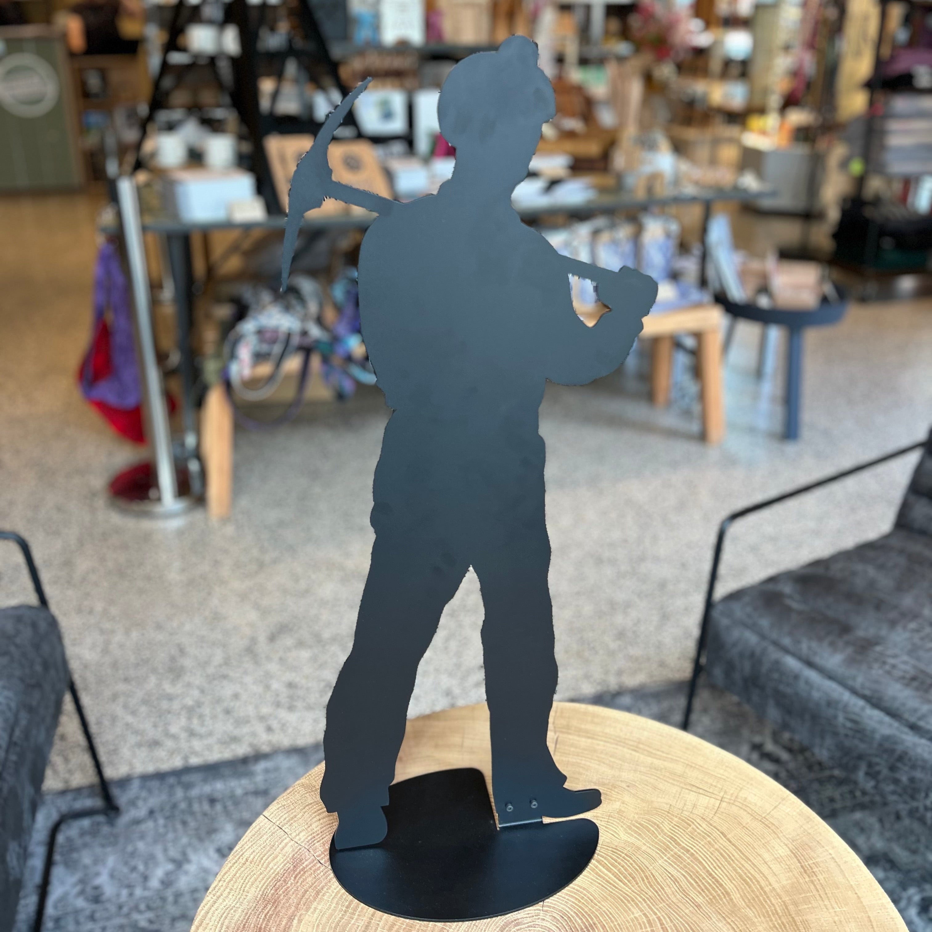 Bergmann Stahl Schwarz 31 x 75 cm