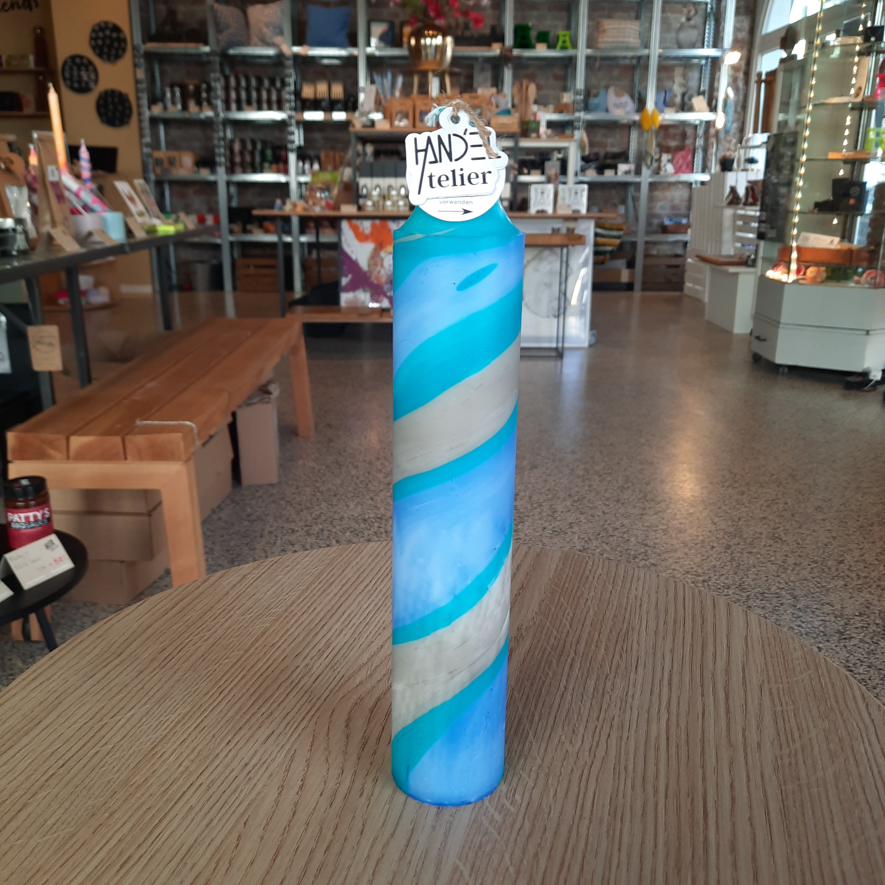 Stumpen Kerze dünn