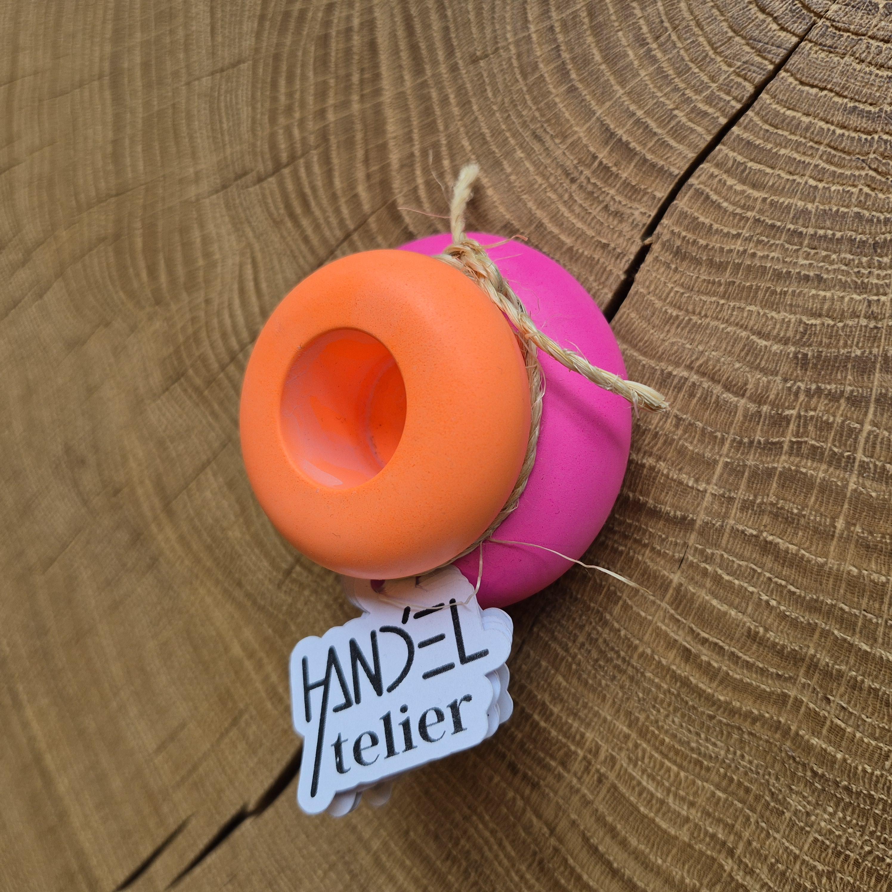 Kerzenständer Kerzenhalter Terrazzo Pastell Divers rund und hoch