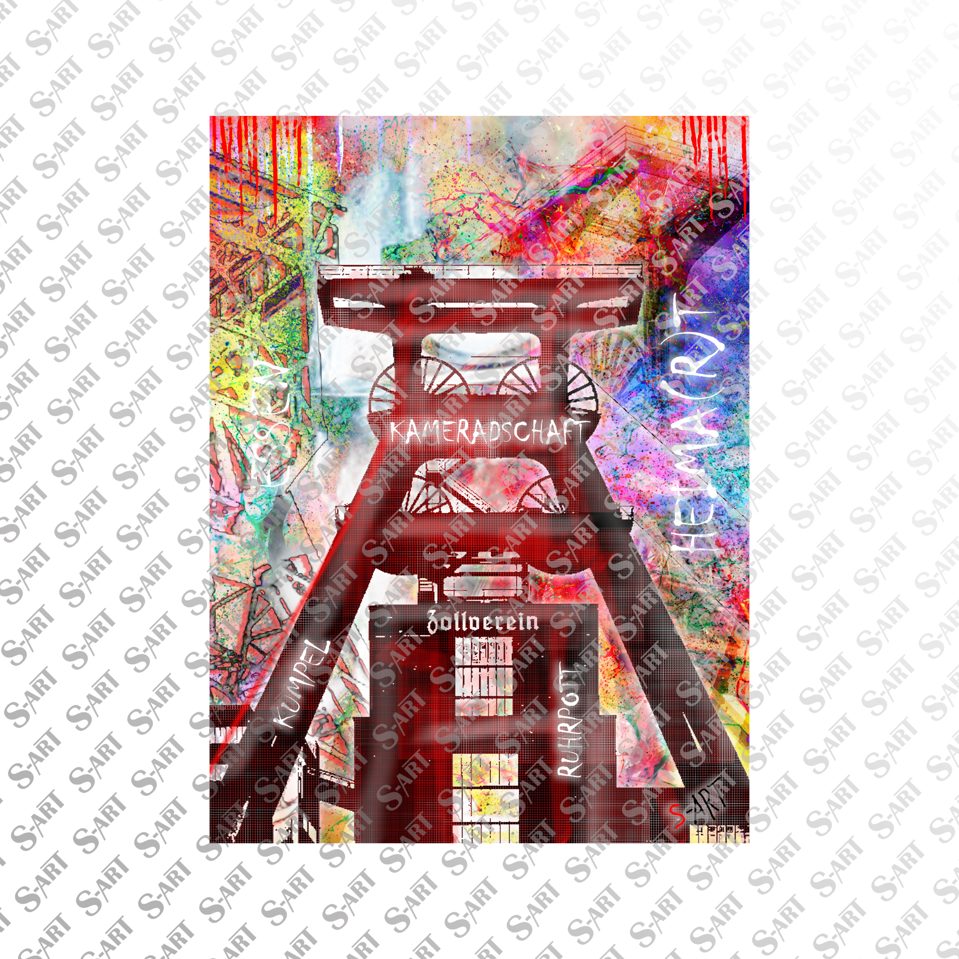 Förderturm S-ART by Shary