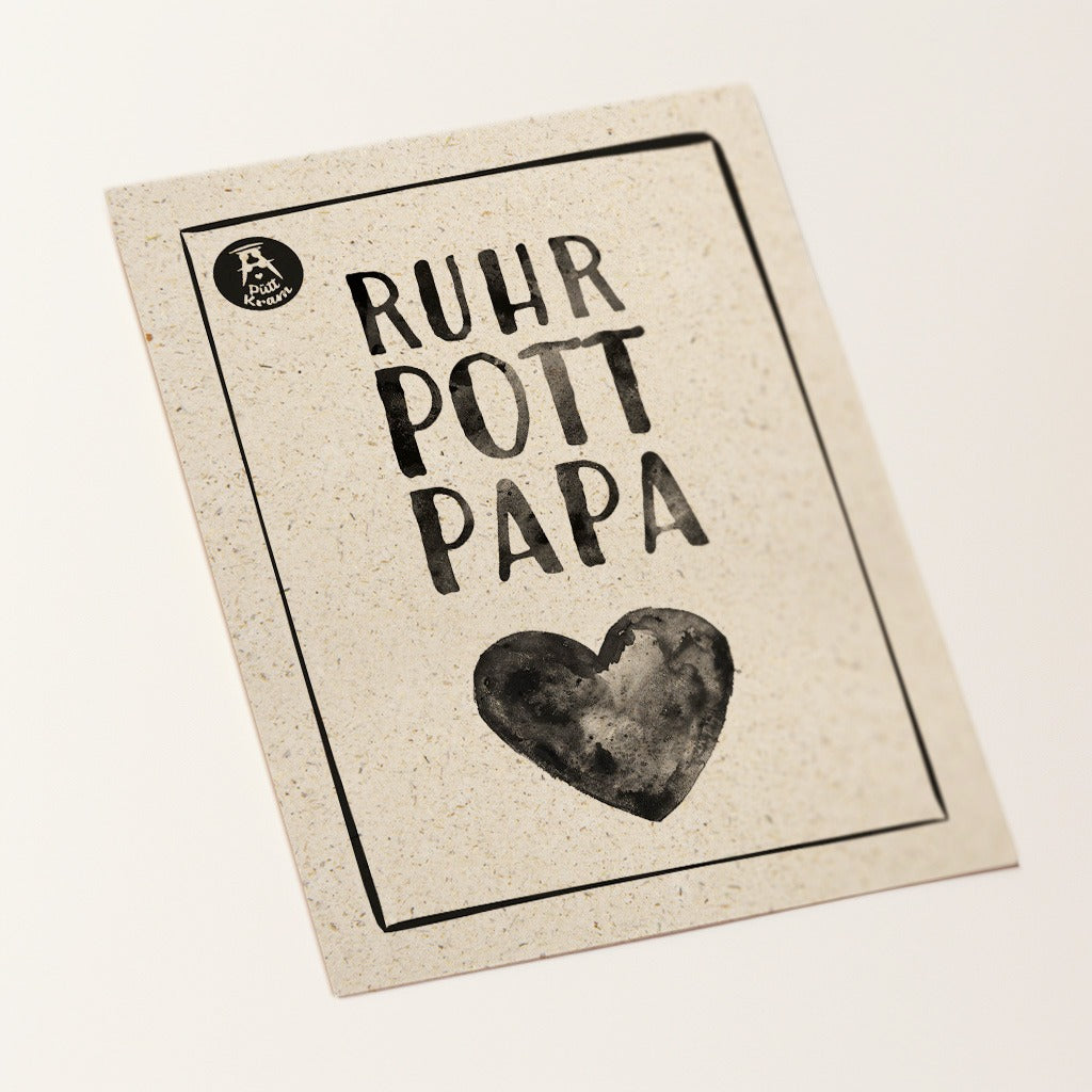 Postkarte Ruhrpott Papa