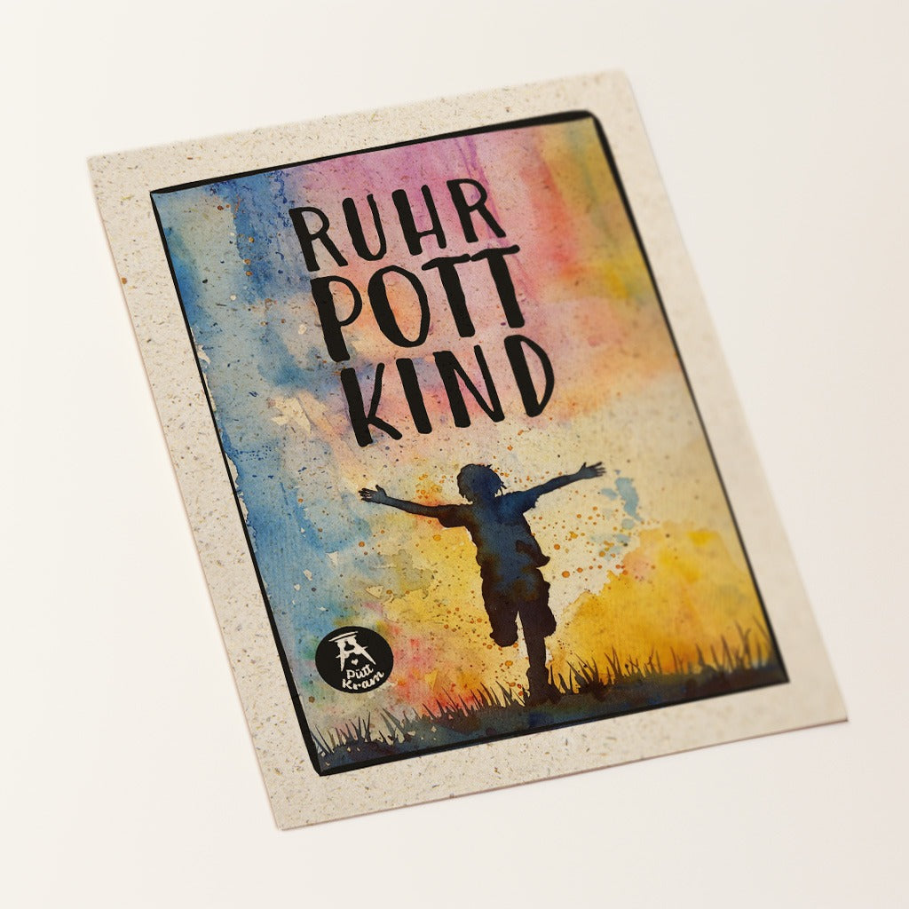 Postkarte Ruhrpott Kind