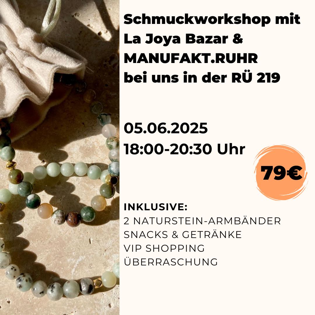 Schmuckworkshop 05.06.2025